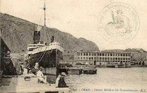 Oran- 164- travail sur les quais